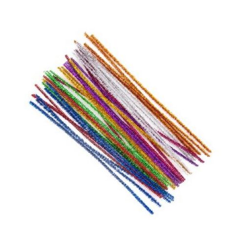 DP Craft Zsenília 4x300 mm 40 Darab/Csomag Metál Színek