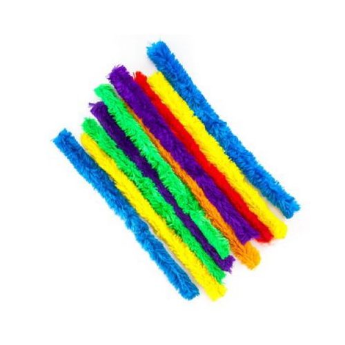 DP Craft Zsenília 30x300 mm 10 Darab/Csomag Élénk Színek Szuper Bolyhos