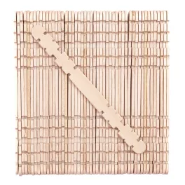   DP Craft Fa Spatula Barázdált 114x10 mm Natúr 50 Darab/Csomag