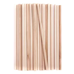   DP Craft Fa Pálcika Henger 15 x 0,5 cm 50 Darab/Csomag Natúr