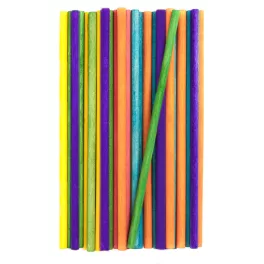   DP Craft Fa Pálcika Henger 15 x 0,5 cm 50 Darab/Csomag Vegyes Színek