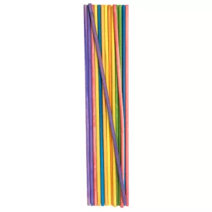   DP Craft Fa Pálcika Henger 30 x 0,5 cm 15 Darab/Csomag Vegyes Színek