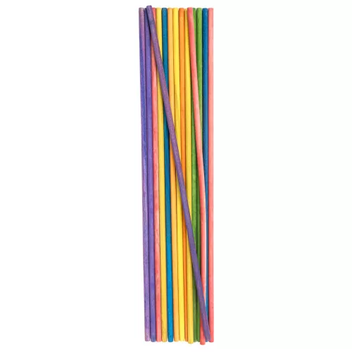 DP Craft Fa Pálcika Henger 30 x 0,5 cm 15 Darab/Csomag Vegyes Színek