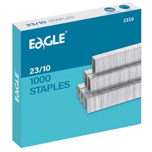 Eagle Tűzőkapocs Nagyteljesítményű 23/10 1000 Darab/Doboz