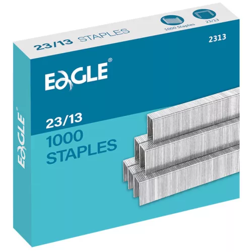 Eagle Tűzőkapocs Nagyteljesítményű 23/13 1000 Darab/Doboz