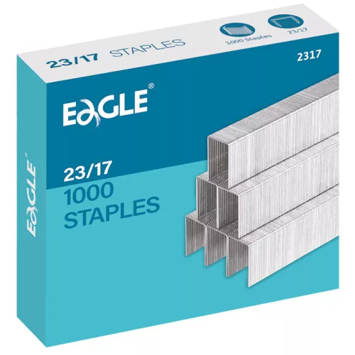 Eagle Tűzőkapocs Nagyteljesítményű 23/17 1000 Darab/Doboz