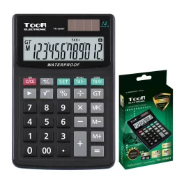 TooR TR-2296 T Asztali Számológép 12 Digites
