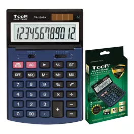 TooR TR-2266A Asztali Számológép 12 Digites