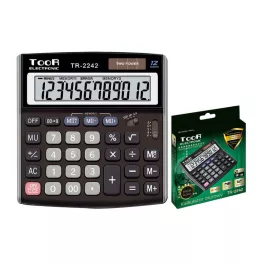TooR TR-2242 Asztali Számológép 12 Digites