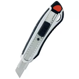   Grand GR-8100 Tapétavágó Kés 18 mm Fém Házas Fém Test Gumírozott