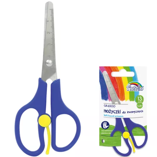 Fiorello GR-6500 Iskolai Olló 13 cm Balkezes