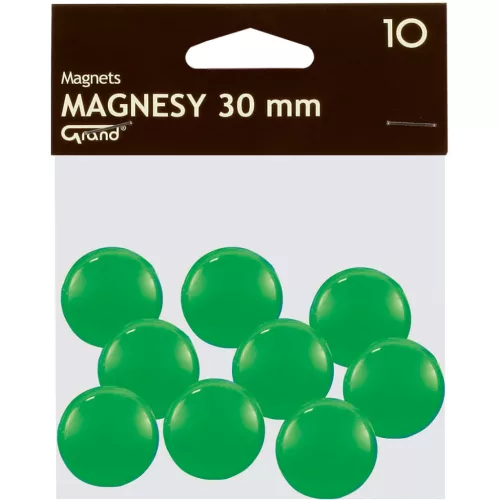 Grand Táblamágnes 30 mm 10 Darab/Csomag Zöld