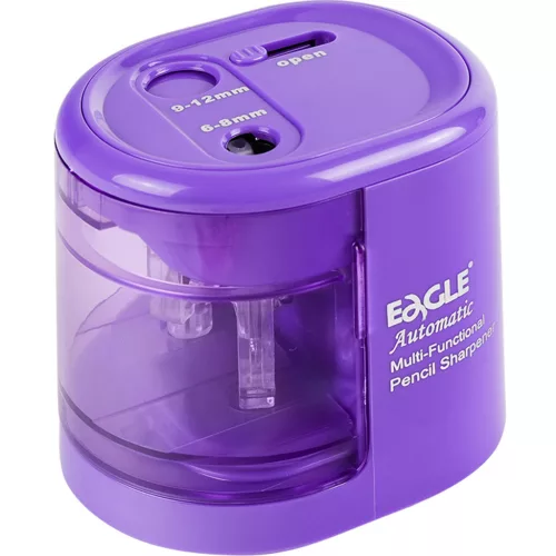 Eagle EG-5161USB Elektromos Hegyező Kétlyukú USB Lila