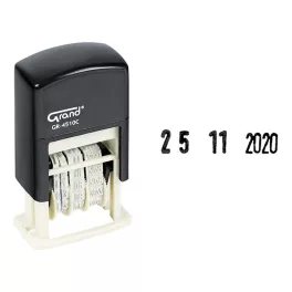 Grand GR-4510C Dátumbélyegző ISO Dátumformátum Fekete