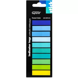   Grand GR-089-20 Jelölőcímke 45 x 11 mm 10x20 Lapos Műanyag Négyzet Alakú Marine