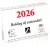 T-Calendar Asztali Naptár 23TA 2026