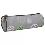 Tolltartó, henger alakú, cipzáras, LEGO "Ninjago Elemental Master of Energy", szürke-mintás