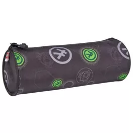   Tolltartó, henger alakú, cipzáras, LEGO "Ninjago Master of Energy", fekete-mintás