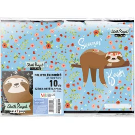 Lizzy Card Füzetborító Képes A/5 Lollipop Sloth Royal