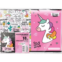 Lizzy Card Füzetborító Képes A/5 Uniqueorn