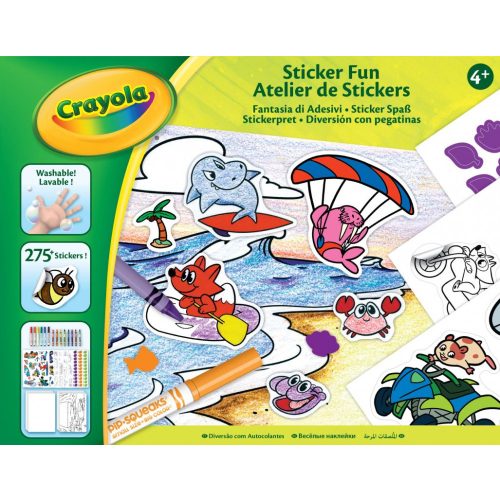 Crayola Matrica Móka Színező Készlet