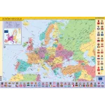 Könyökalátét Európa Országai és Európa Gyerek Térkép