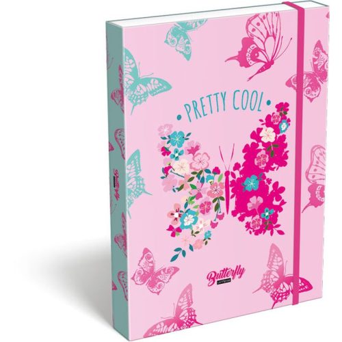 Lizzy Card Füzetbox A/4 Lollipop Cute Butterfly
