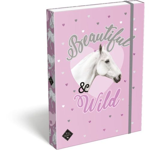 Lizzy Card Füzetbox A/4 Wild Beauty Purple