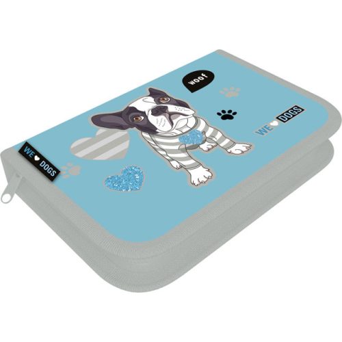 Lizzy Card Tolltartó 2 Klapnis Töltetlen We Love Dogs Woof