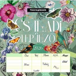 Lizzy Calendar Anyu Tervezője 30x30 cm Scrapbook Style 2026