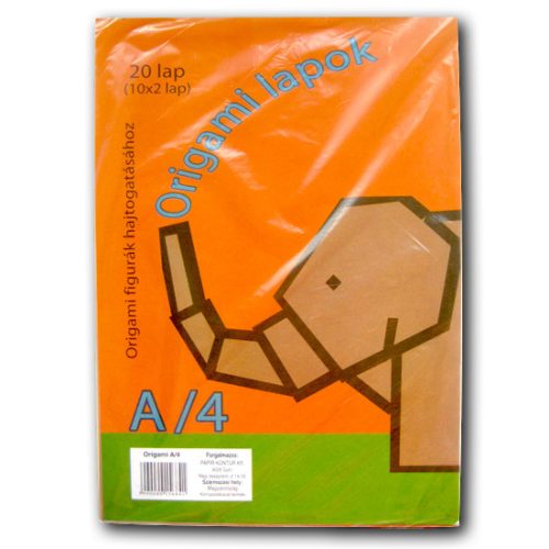 Origami Papír A/4 20 Lap