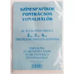 Színespapír Pontrácsok És Vonalhálók II-IV. Osztályos
