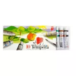 Süni Tempera Készlet Tubosos Színes 10x16 ml