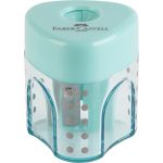 Faber-Castell Hegyező Műanyag Egylyukú Tartályos Vegyes Pasztell Színekben Grip Mini