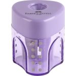 Faber-Castell Hegyező Műanyag Egylyukú Tartályos Vegyes Pasztell Színekben Grip Mini