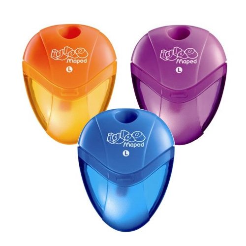 Maped Hegyező Egylyukú Tartályos Balkezes I-Gloo Vegyes Színekben