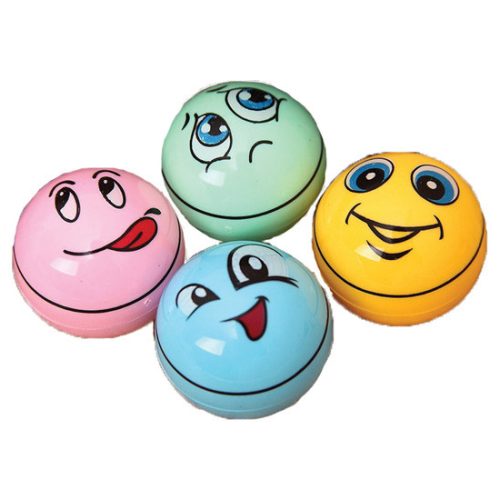 SchoolArt Hegyező 1 Lyukú Smile Minta Műanyag Vegyes Színekben 4 Darab/Csomag