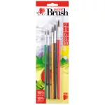 Süni Ecset Készlet 2-4-6-8-10 5 Darab/Csomag