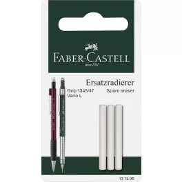   Faber Castell Tartalék Radír Ceruzavégre 3 darab/bliszter 1345/47 Típusú Nyomósironhoz