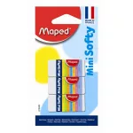 Maped Radír 3 Darab/Bliszter Mini Softy
