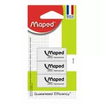 Maped Radír 3 Darab/Bliszter Mini Technic
