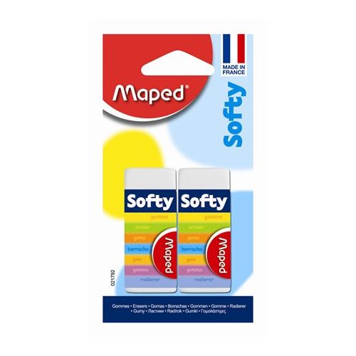 Maped Radír 2 Darab/Bliszter Softy