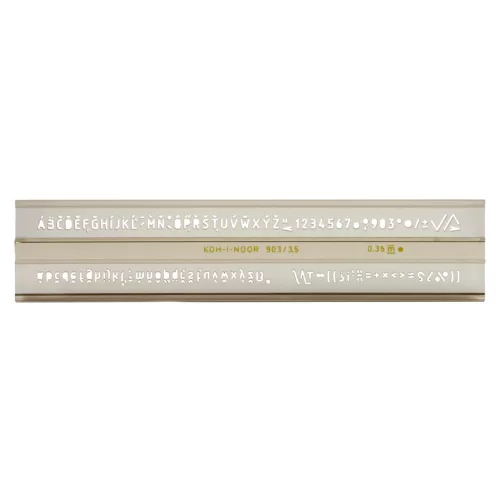 Sablon betű gama 748033 3,5mm