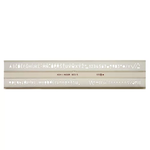 Sablon betű gama 748035 5mm