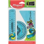 Maped Vonalzó Készlet Törhetetlen 3 Darab/Készlet Twist N Flex