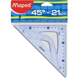 Maped Háromszög Vonalzó Műanyag 45 Fokos 21 cm Geometric