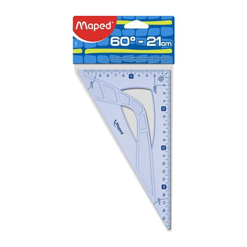 Maped Háromszög Vonalzó Műanyag 60 Fokos 21 cm Geometric