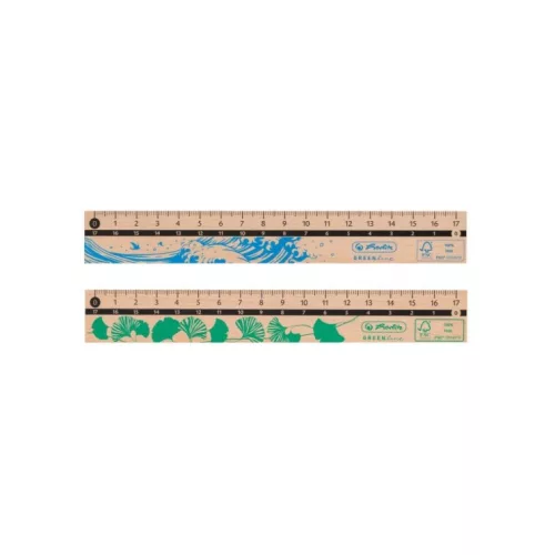 Herlitz Favonalzó 17 Cm GREENline