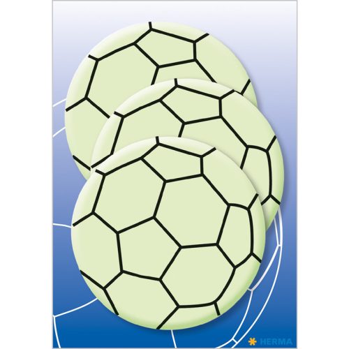 Herma Matrica Műanyag Sötétben Világító 3 Darab/Csomag Foci
