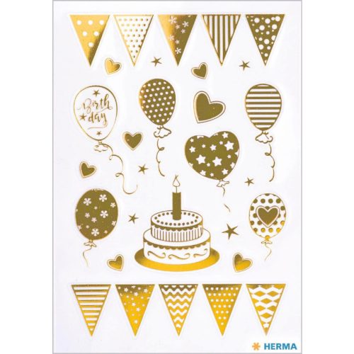 Herma Matrica 1 Ív/Csomag Home Feeling Birthday Party